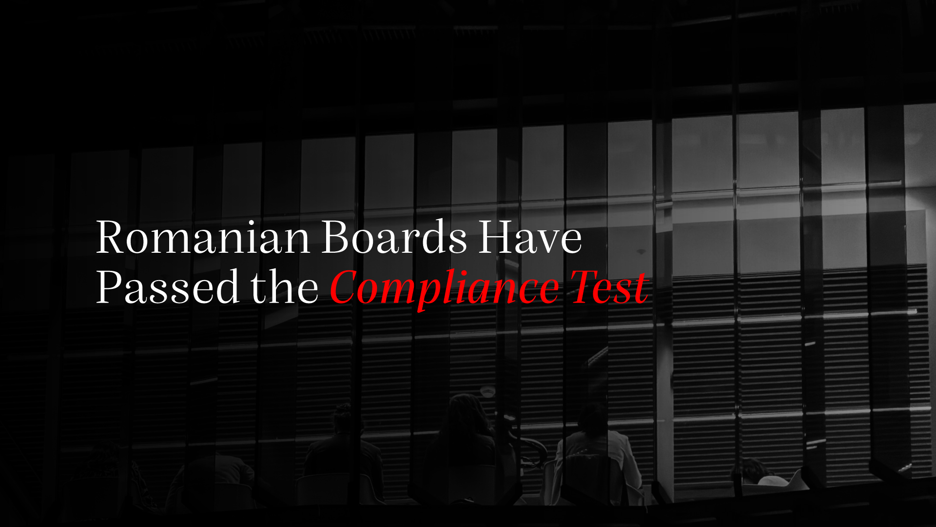 Effective Board Leadership: Moving from Compliance to Capability